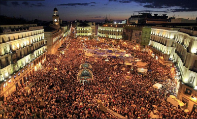 Ilusión en la primavera española. #15m Ilusión en la primavera española. #15m