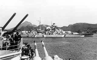 Los británicos detectan la partida del Bismarck – 21/05/1941.