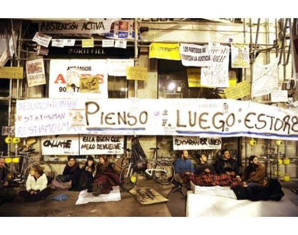 DEMOCRACIA REAL, YA! Spain's electoral commission has barred protests in Madrid's Puerta del Sol this weekend