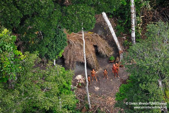 Aún existen tribus aisladas en el Mundo. (Fotos tomadas en Brasil)