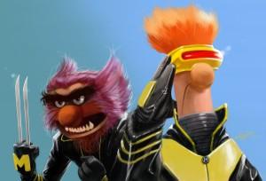 x_muppets_by_rahzzah-d3gih9g Los Teleñecos como X-Men