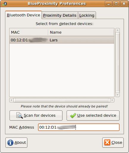 BlueProximity – Desbloquea tu PC con el teléfono [Linux]