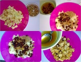 Mini Strudel de manzana con nueces Mini Strudel de manzana con nueces