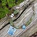 Crafts & Beauty BC jade, moonstone, ceramic charm and bead, and antiqued brass bracelet