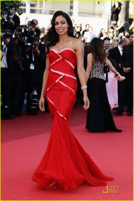 Rosario Dawson en Cannes...