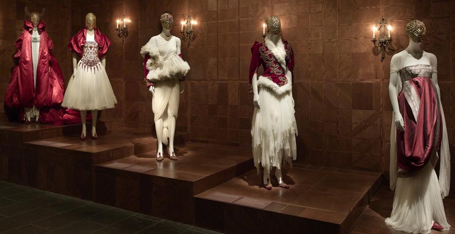 Alexander McQueen: Savage Beauty at the costume institute of the Metropolitan Museum of Art N.Y.C