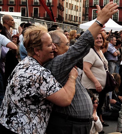 Valladolid se echa a la calle en protesta por los sucesos de Barcelona