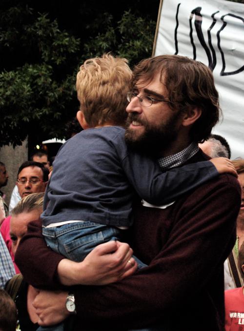 Valladolid se echa a la calle en protesta por los sucesos de Barcelona