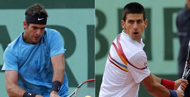 Roland Garros: La oscuridad frenó a Delpo y a Nole