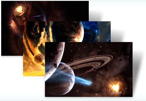 theme-space-win7-1 Microsoft lanza otro nuevo Theme para Windows 7 – Espace