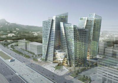 KT Landmark Tower por Daniel Liebeskind Estudio Laboratorio + G.