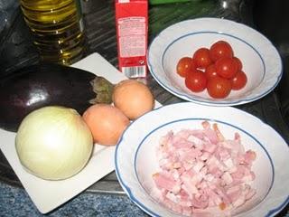 Resultado de imagen de QUICHE DE TOMATES CON PIMIENTOS Y BERENJENAS