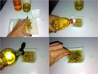 Tartar de atún a la vinagreta de nueces Tartar de atún a la vinagreta de nueces