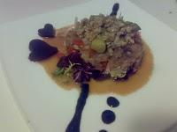 Tartar de atún a la vinagreta de nueces Tartar de atún a la vinagreta de nueces