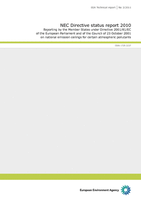 AEMA: Informe de situación 2010 (Directiva de Techos Nacionales de Emisión)