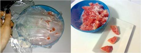 Sorbete de sandía Sorbete de sandía