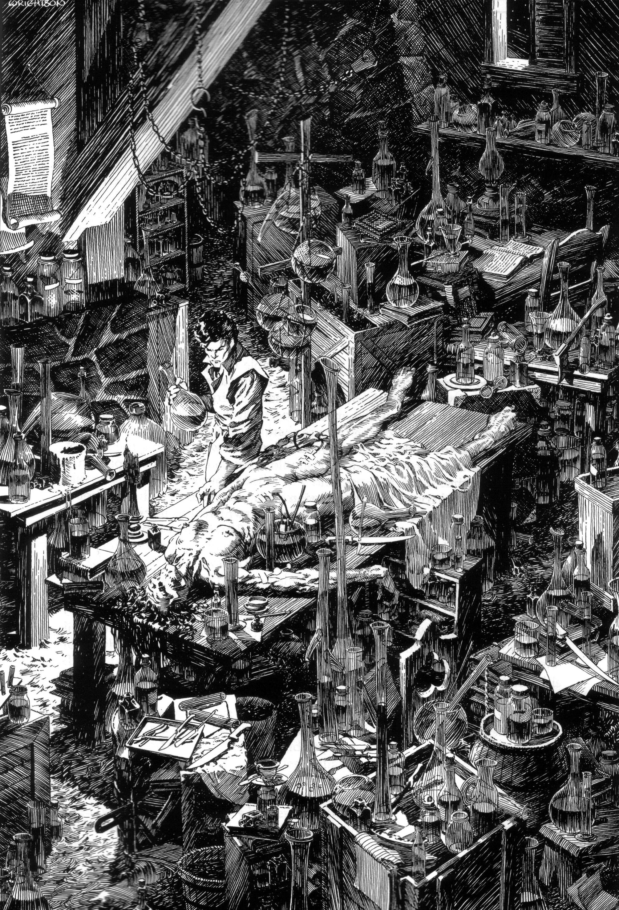 Bernie Wrightson – Frankenstein Bernie Wrightson – Frankenstein