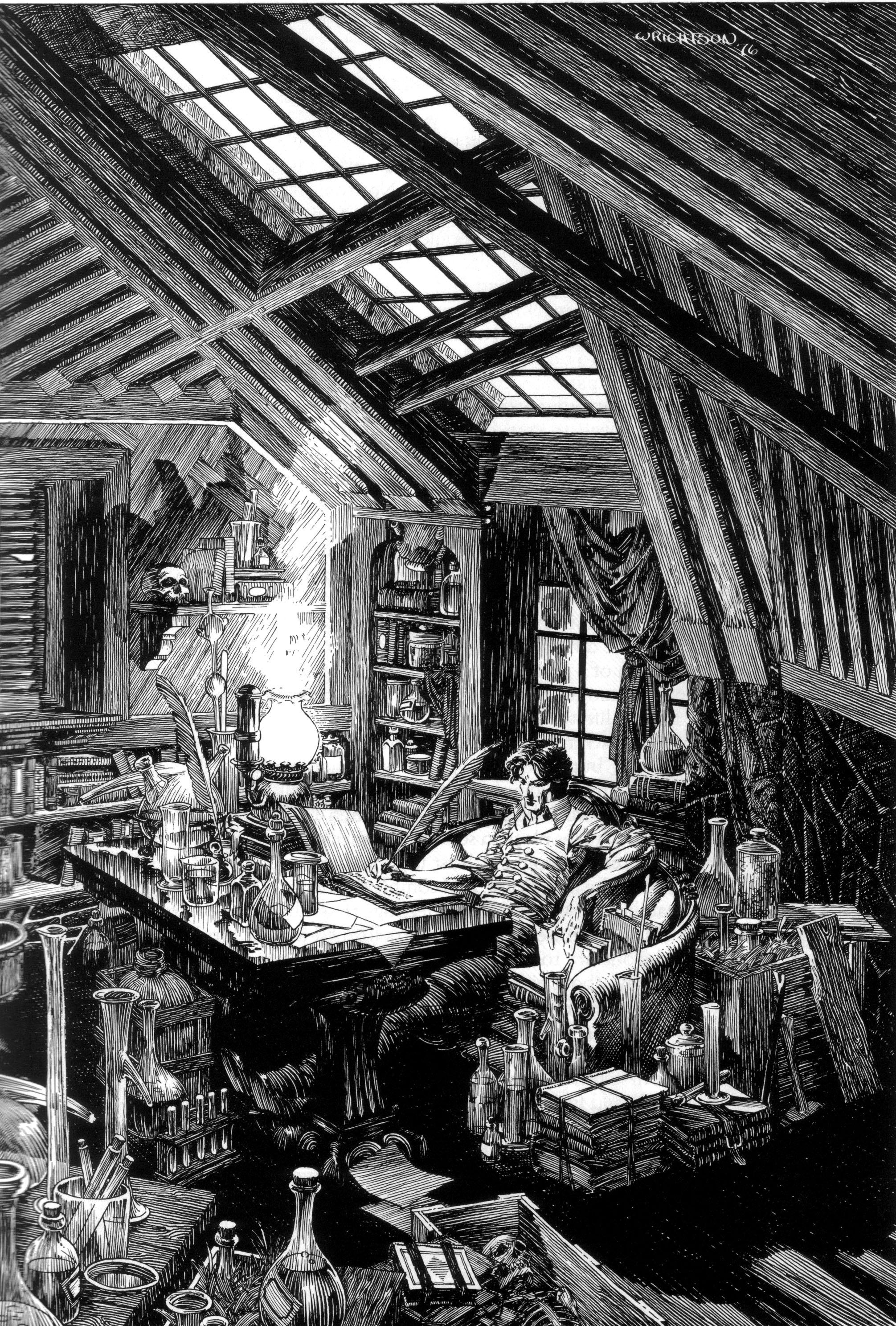 Bernie Wrightson – Frankenstein Bernie Wrightson – Frankenstein