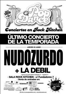 Último Concierto Pop & Dance: Nudozurdo + La Debil Último Concierto Pop & Dance: Nudozurdo + La Debil