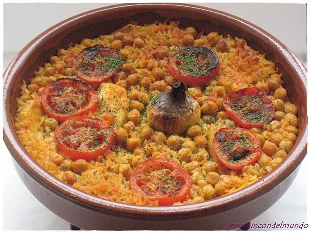 Arroz con garbanzos Arroz con garbanzos