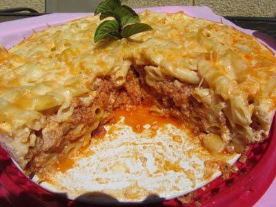 PASTEL DE MACARRONES PASTEL DE MACARRONES