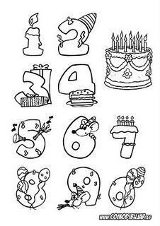 CUMPLEAÑOS FELIZ (DIBUJOS PARA COLOREAR Y CANCIONES) CUMPLEAÑOS FELIZ (DIBUJOS PARA COLOREAR Y CANCIONES)