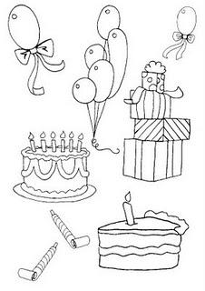 CUMPLEAÑOS FELIZ (DIBUJOS PARA COLOREAR Y CANCIONES) CUMPLEAÑOS FELIZ (DIBUJOS PARA COLOREAR Y CANCIONES)