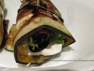 ENROLLADOS DE BERENJENA Y AFUEGA´L PITU ENROLLADOS DE BERENJENA Y AFUEGA´L PITU