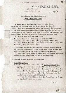 Der Kommissarbefehl: La Orden de los Comisarios - 06/06/1941.