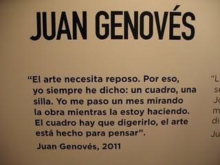 Juan Genovés en la Galería Mayoral