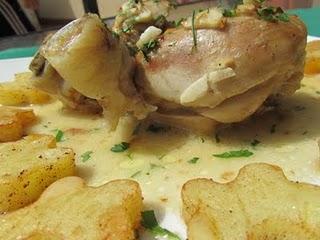 JAMONCITOS DE POLLO AL AJILLO JAMONCITOS DE POLLO AL AJILLO