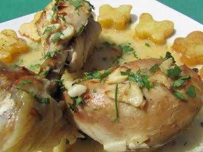 JAMONCITOS DE POLLO AL AJILLO JAMONCITOS DE POLLO AL AJILLO