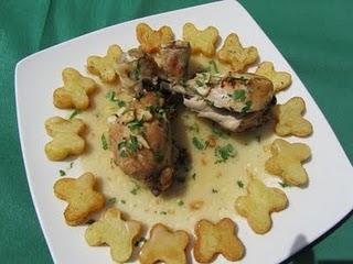 JAMONCITOS DE POLLO AL AJILLO JAMONCITOS DE POLLO AL AJILLO