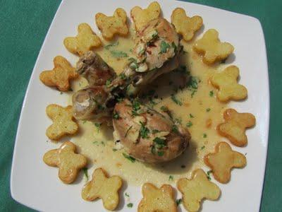 JAMONCITOS DE POLLO AL AJILLO JAMONCITOS DE POLLO AL AJILLO