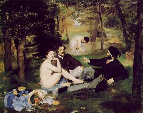 Edouard Manet - Dejeuner sur l'herbe - 1863