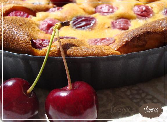 Pastel cremoso de Cerezas Pastel cremoso de Cerezas