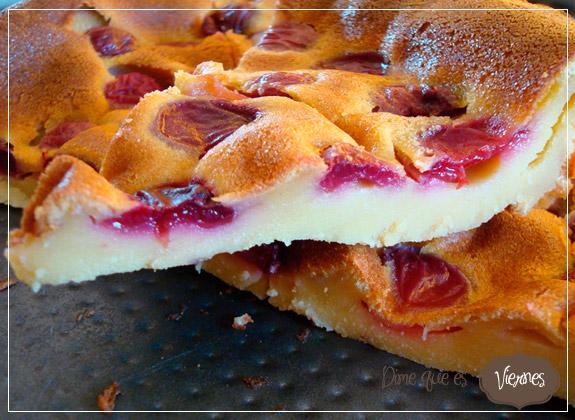 Pastel cremoso de Cerezas Pastel cremoso de Cerezas