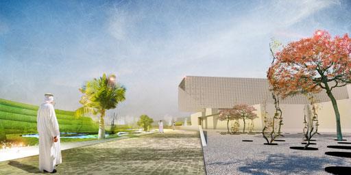 A-cero Projects Paisajismo A-cero para un Villa en Emiratos Arabes