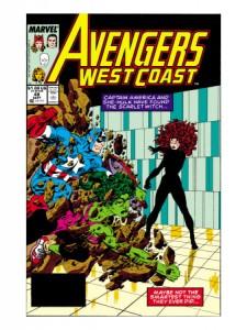 byrne-john-avengers-west-coast-47-cover-scarlet-witch-captain-america-and-she-hulk Etapas de Culto de Personajes Clásicos: Vengadores Costa Oeste de John Byrne