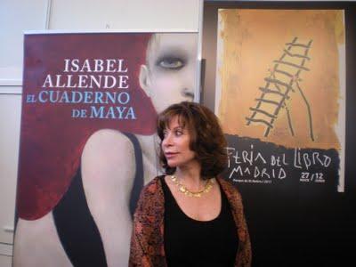 Presentación de El cuaderno de Maya, de Isabel Allende, en Libros y Literatura Presentación de El cuaderno de Maya, de Isabel Allende, en Libros y Literatura