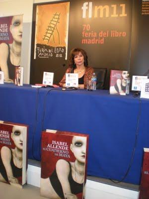 Presentación de El cuaderno de Maya, de Isabel Allende, en Libros y Literatura Presentación de El cuaderno de Maya, de Isabel Allende, en Libros y Literatura