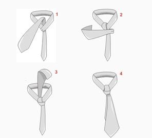 Tutorial: Nudos de corbata para el novio Tutorial: Nudos de corbata para el novio