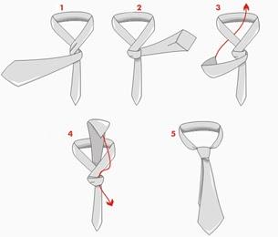 Tutorial: Nudos de corbata para el novio Tutorial: Nudos de corbata para el novio