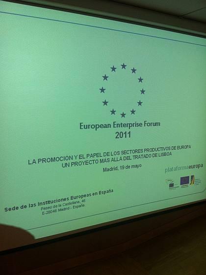 European Enterprise Forum 2011-06-10