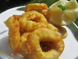 CALAMARES A LA ROMANA CALAMARES A LA ROMANA