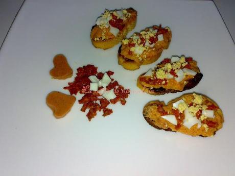 Mousse de chorizo a la sidra Mousse de chorizo a la sidra