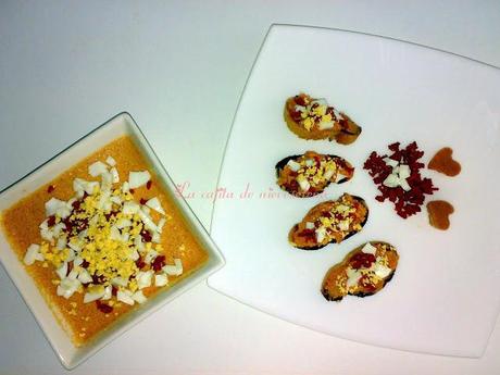 Mousse de chorizo a la sidra Mousse de chorizo a la sidra