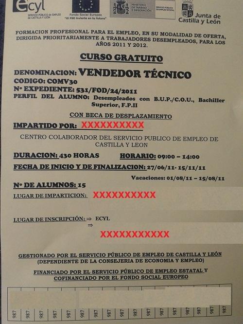 20111 Así se ‘captan’ alumnos desempleados para los cursos ‘fantasma’