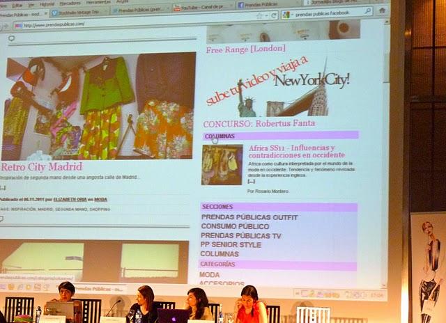 Crónica: II Jornadas sobre Blogs de Moda Crónica: II Jornadas sobre Blogs de Moda