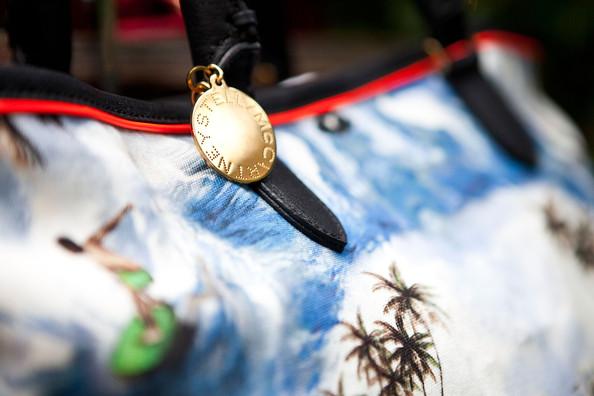 A general view of handbags during the Stella McCartney Spring 2012 Presentation at a Private Location on June 13, 2011 in New York City.